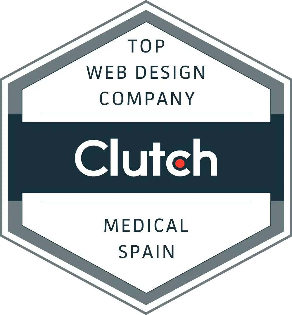 Top Web Design Company Medical Spain 2025 by Clutch.co