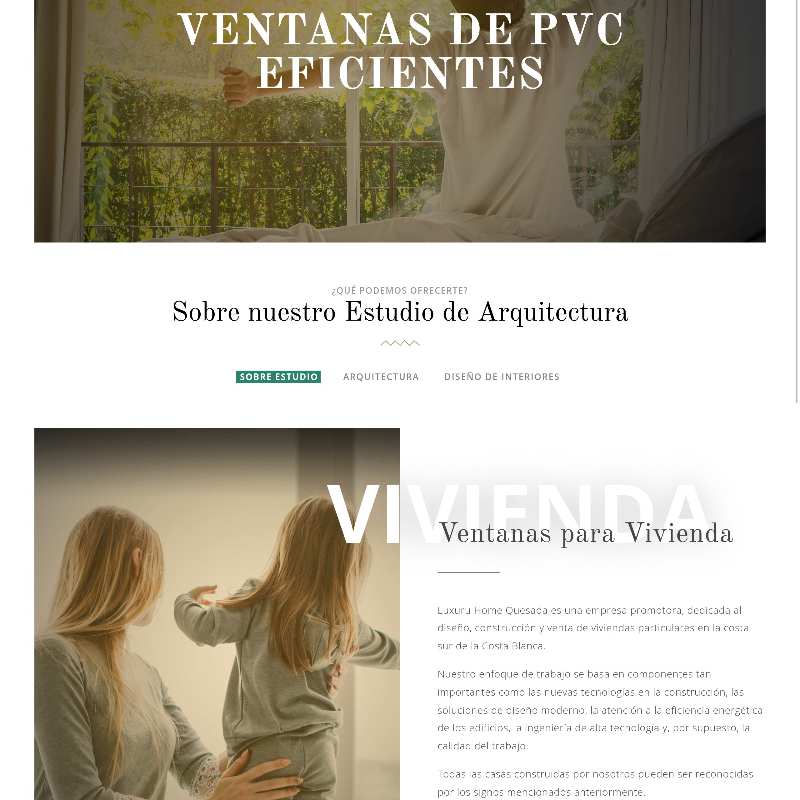 Background for Profitec PVC Windows Website