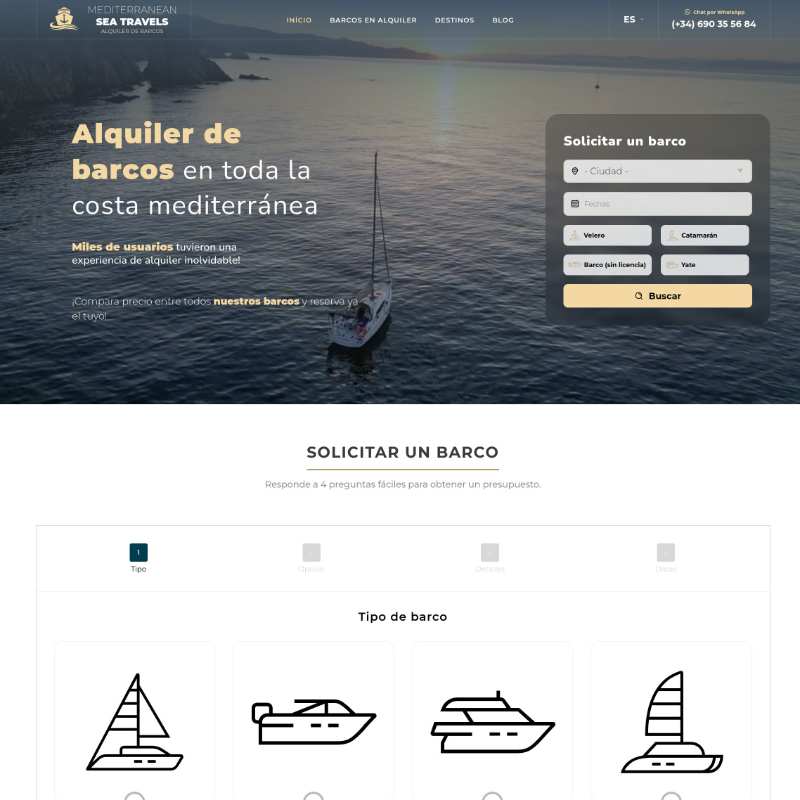 Background for Seatravels Alquiler de Barcos